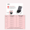 4pcs/set Snow dog clothing &amp; shoes Winter Cotton Shoes For Dog Yorkshir Anti Slip Warm Puppy Lot Little Small Animal Accessories