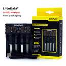 Liitokala-cargador de batería de lii-pd4, lii-PD2, lii-202, 18650, 3,7 V, 21700, 14500, 26650 V, AA, NiMH