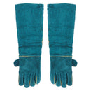 Neue Anti-Biss-Sicherheitshandschuhe für Fanghunde, Katzen, Reptilien, Tiere, ultralanges Leder, grüne Haustiere, Greifen, Beißen, Schutzhandschuh