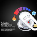 Vagsure 2/3/4/5-Wege-Wasserauslass Kalt- und Warmintubation 10/12,5/14,5 cm Messing-Umsteller Duscharmatur Mischventil-Set Badezimmer