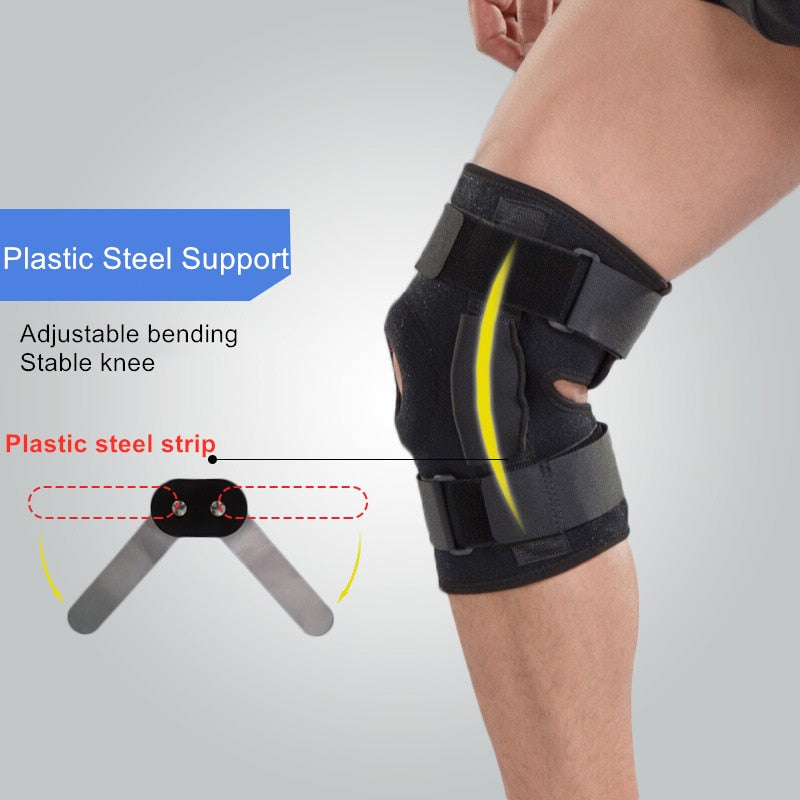 1PC Orthopedic Knee Pad Knee Brace Support Joint Pain Relif Patella Protector Adjustable Sport Kneepad Guard Meniscus Ligament