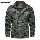 Mountainskin Herren Lederjacken Winter Fleece Dicke Herren Kapuzen PU Mäntel Herrenmode Motorrad Outwear Markenkleidung SA724