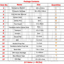 17 artículos/93 Uds., botiquines de primeros auxilios de viaje portátiles para el hogar, deportes al aire libre, botiquín de emergencia, bolsa médica de emergencia EVA, manta de emergencia