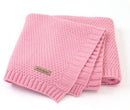 MOTOHOOD Kinderdecke, lässige Babydecken, gestrickt, Neugeborene, Wickeltuch, weich, Kleinkind, Sofa, Krippe, Steppdecke, Kinderwagendecke