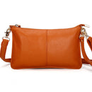 RanHuang Damen Echtes Leder Day Clutches Candy Farbe Umhängetaschen Damenmode Umhängetaschen Kleine Clutch Bags