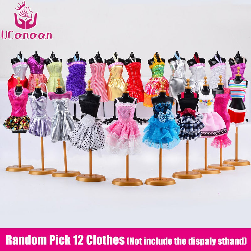 Muñeca con 83 accesorios DIY Dressup Toys para niñas Fashionista Ultimate Fashion Princess Dolls Set