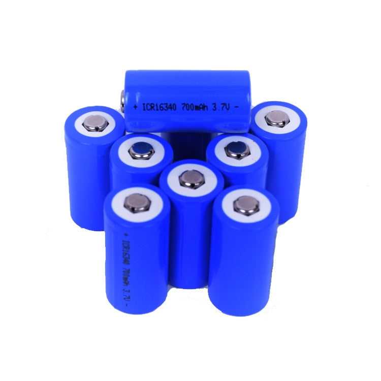 2018 ICR 16340 700 mAh 3.7V Li-ion Rechargeable Battery