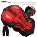 X-TIGER Radhose Coolmax 5D Gel Pad Stoßfest MTB Rennrad Trägerhose Ropa Ciclismo Fahrradhose für Herren