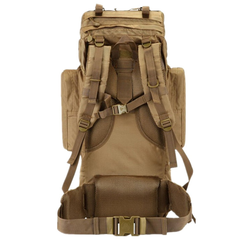 70L Large Capacity Men Backpack Military Backpack High Quality Waterproof Thickened Oxford Backpacks Men&