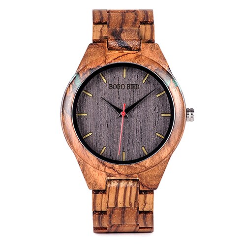 BOBO BIRD Reloj de madera para hombre erkek kol saati Moda Diseño de lujo Relojes Mujeres Caja de incrustaciones de madera y ágata relogio masculino V-Q05