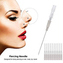 25/50/100 STÜCKE 14G/16G/18G/20G/22G Gauge Piercing Nadeln IV Katheter Sterilisiert Body Piercing Tattoo Nadeln Nähnadeln