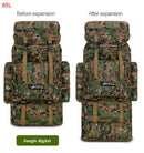 Rucksack mit großem Fassungsvermögen, Nylon, wasserdicht, Militär-Tarnung, Molle-Armee, Herren-Rucksack, Rucksack für Wanderungen, Reiserucksäcke