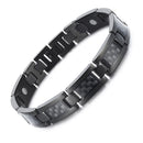 Rainso Bio Energy Titan Armband Armreif Magnetisch Gesundheitspflege Schmerzlinderung Armbänder Für Männer Freundschaft Schmuck Mode