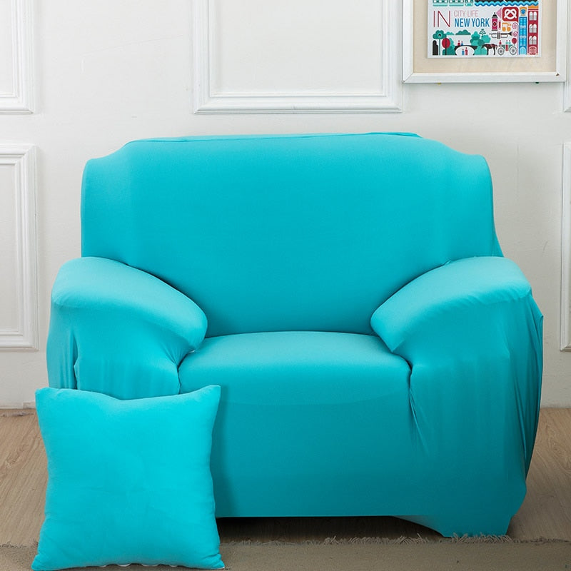 Stretchbezug für Sessel Sofa Couch Wohnzimmer 1er Sofa Schonbezug Einsitzer Möbel Couch Sesselbezug Elastisch
