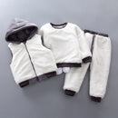 Baby Mädchen Winter Herbst Kleidung Sets Neugeborenes Baby Casual Samt Dicke 3pcs Trainingsanzüge für Bebe Mädchen