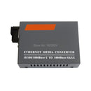 1 Paar HTB-GS-03 A/B Gigabit-Glasfaser-Medienkonverter 1000 Mbit/s Single-Mode-Einzelfaser-SC-Port 20 km externe Stromversorgung