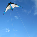 Outdoor Fun Sports 48/72 Zoll Dual Line Lenkdrachen für Erwachsene Pwoer Kite mit Griff und Schnur Gutes Fliegen