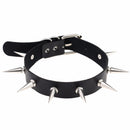 Schwarz Spike Choker Gürtel Kragen Frauen Pu Leder Goth Choker Halskette für Frauen Party Club Chockers Sexy Gothic Schmuck Harajuku