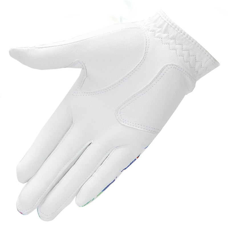 Golf glove women Left and Right Hand Soft Leather Sheepskin Breathable Phantom color accessories free shipping