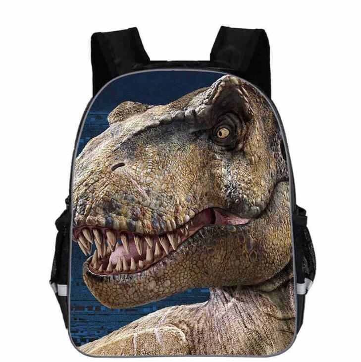 11-16inch Popular Animal Printing Dinosaur Backpack For Kids Jurassic World Fallen Kingdom Bags For Girls Boys Children School
