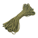 31 m Paracord 550 Fallschirmschnur 100 Fuß 4 mm Paracord-Seilbündel Lanyard-Seil Paracord Black Camping Equipment Survival Kit