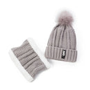 Neue Frauen Warm Dicken Hut Mode Winter Hüte Für Frau Fügen Sie Pelz Gefüttert Strickmütze Buchstabe B Beanie Hut Mädchen Bommel Strickmütze