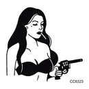 Rocooart New Arrival Tattoo Woman Taty Old School Fake Tattoo Body Art Temporary Tattoo Sticker For Female Couple Taty Sticker