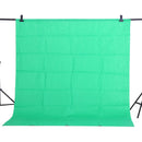 CY Heißer Verkauf 1,6 x 2 m grüne Baumwolle, schadstofffreier Textil-Musselin-Fotohintergrund, Studio-Fotografie-Bildschirm, Chromakey-Hintergrund