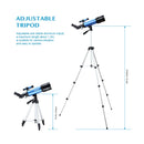 F40070M Teleskop Astronomisches Monokular mit Stativ Refraktor Spyglass Zoom High Power Leistungsstark für den astronomischen Weltraum