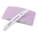 5 teile/los Weiße Nagelfeile Schleifen Polierblöcke 100/180 Körnung Nagellack Feilen Maniküre Pediküre Nail Art Care Tools