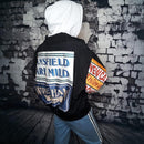 Chaqueta de primavera para mujer, abrigo cortavientos, diseños de parches, ropa de calle estilo bombardero holgada Harajuku, abrigo básico informal, Chaqueta corta de gran tamaño