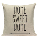 Pop geometrischer Tier-Kissenbezug, schwarz-weißes Leinenkissen, dekorativer Kissenbezug, quadratisch, hochwertiger Druck, individuelles Dekokissen