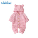 Baby Strampler Gestrickte Neugeborene Jungen Overalls Herbst Langarm Kleinkind Mädchen Pullover Kleidung Kinder Overalls Winter