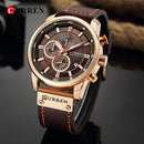 CURREN Mode Datum Quarz Herrenuhren Top-Marke Luxus Herren Uhr Chronograph Sport Herren Armbanduhr Hodinky Relogio Masculino