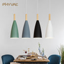 Modern Pendant Lamp Nordic Pendant Light for Dinning Room Restaurant Bedroom LED Hanging Lamp E27 Aluminum LED Night Lighting