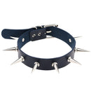 Schwarz Spike Choker Gürtel Kragen Frauen Pu Leder Goth Choker Halskette für Frauen Party Club Chockers Sexy Gothic Schmuck Harajuku