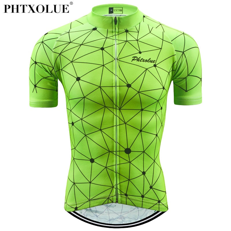 Phtxolue Summer Cycling Jersey Men Bicycle Shirt Wear Maillot Ciclismo Pro Team Mountain MTB Bike Clothes Cycling Clothing