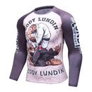 Traje deportivo de compresión para hombre, secado rápido, transpiración, entrenamiento físico, Kit MMA, rashguard, ropa deportiva para hombre, ropa para correr y correr