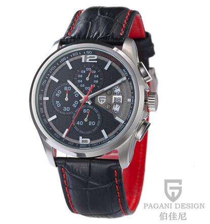 Diseño PAGANI, relojes cronógrafo para hombre, reloj de pulsera deportivo de cuarzo de marca de lujo para hombre, reloj informal de buceo de 30 m, reloj masculino PD-3306