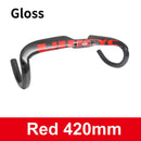 Manillar de bicicleta de carretera ULLICYC mate/brillante manillar de carbono completo cable interno manillar de bicicleta de carbono 31,8*400/420/440mm WB240