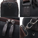 Bolso de lona de viaje informal de alta calidad, bolsos de cuero PU para hombre, bolsos de viaje de gran capacidad, bolso de mensajero negro para hombre, bolso de mano JXY815