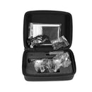 Dentallupe Dentallabor Medizinische Lupe Dentallupe Binokular 3.5/2.5X Scheinwerfer Zahnärzte Scheinwerfer 5W Stoffkoffer