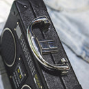 Schwarze Radio Stil Umhängetasche Mode Box Handtaschen Damen Geldbörsen Party Clutch Bag Umhängetasche 2021 Pu-Leder