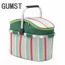 26L Oxford Einkaufskorb Kühltaschen Faltbare Handtasche für Wein, Lebensmittel, Obst, Frischhalten, Lunchpaket für Frauen, Kinder, Picknicktaschen