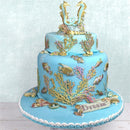 3D Meer Koralle Fisch Algen Silikonform Kuchen Bordüre Fondant Kuchen Dekorieren Werkzeuge DIY Cupcake Süßigkeiten Schokolade Gumpaste Formen