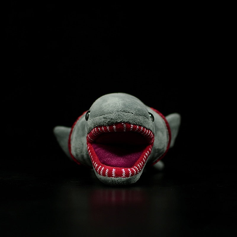 52cm Length Lifelike Frilled Shark Plush Toy Soft Six-gill Shark Plush Realistic Sea Animals Stuffed Toys Gift For Kids