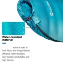 AEGISMAX M2 neues Upgrade Ultralight Mummy 95% White Gänsedaunenschlafsack Outdoor Camping Wandern Vollständig gefütterte Struktur