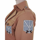Halloween Attack on Titan Shingeki no Kyojin Train Corps Jacke Eren Jaeger Cosplay Kostüm Spiel Anime Japanisch