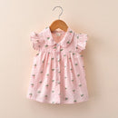 VIDMID Toddler Baby Girls Sleeveless blouses Summer Clothing  kids girls Tops shirts tank shirt children&