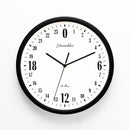 2021 Neueste 24 Stunden Zifferblatt Design 12 Zoll Uhr Metallrahmen Moderne Mode Dekorative Runde Wanduhr Home Decoration Bar Study